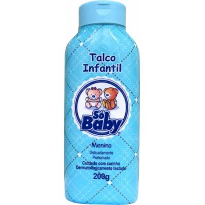 TALCO INFANTIL SO BABY AZUL MENINO