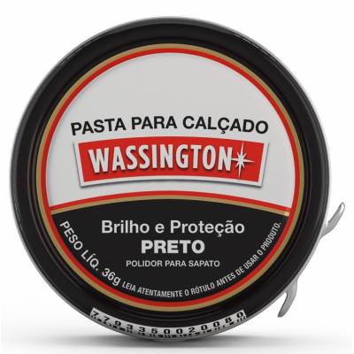 WASSINGTON PASTA CALCADO PRETA