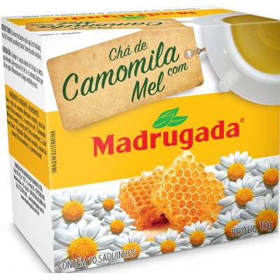 MADRUGADA CHA CAMOMILA COM MEL